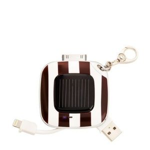 Henri bendel iphone iPad solar powered keychain